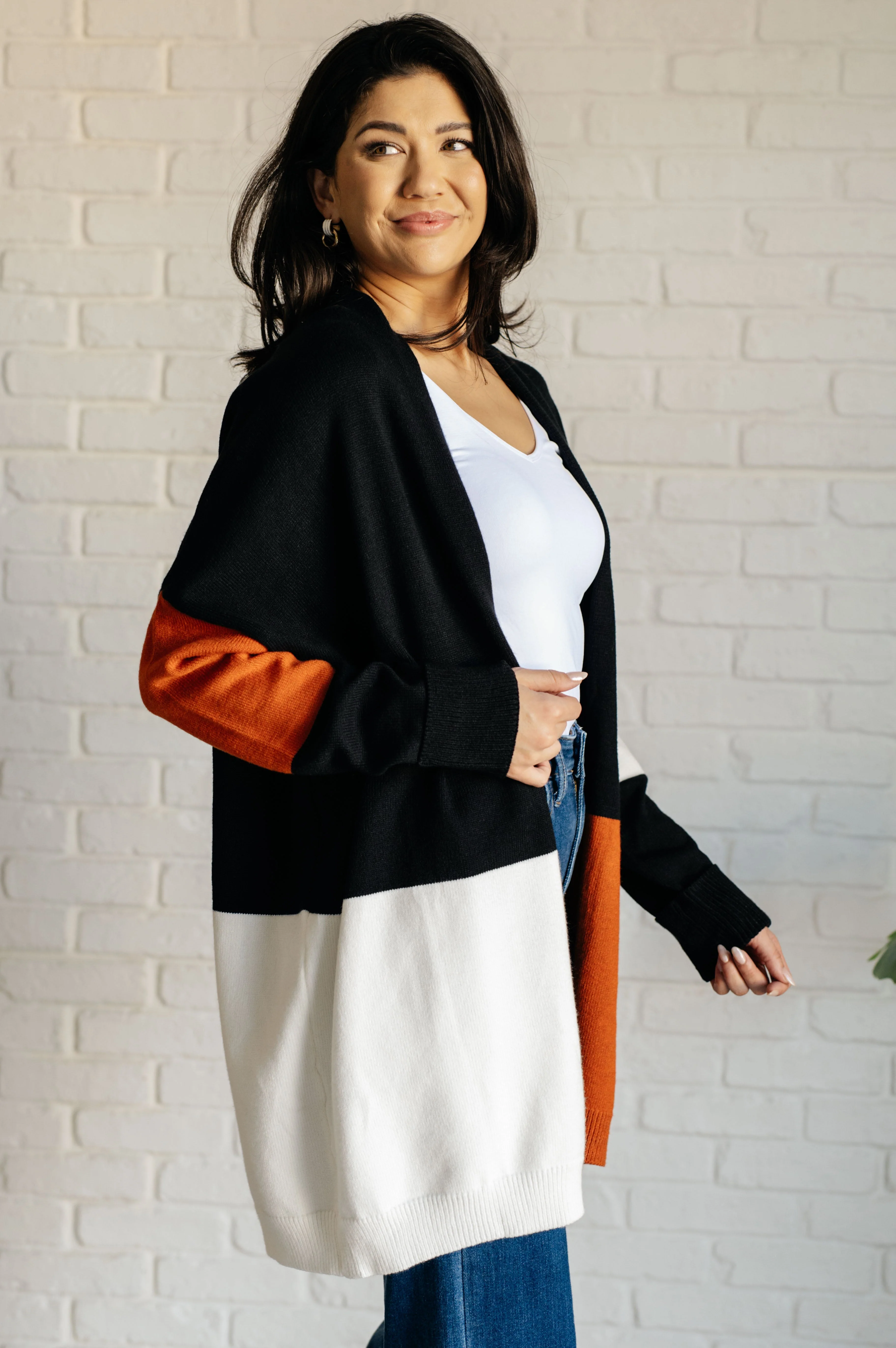 Rosanna | Writer's block cardigan with an open front - Image 6