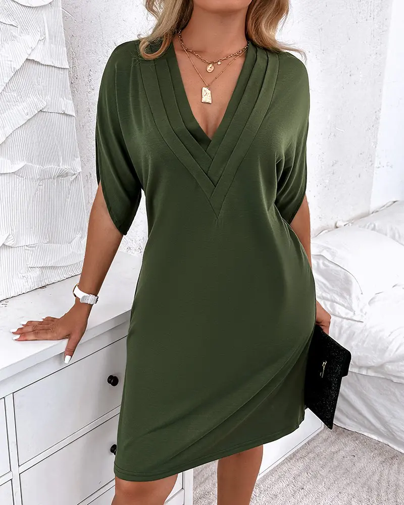 Rosario® | Women's V-neck dress - Image 10