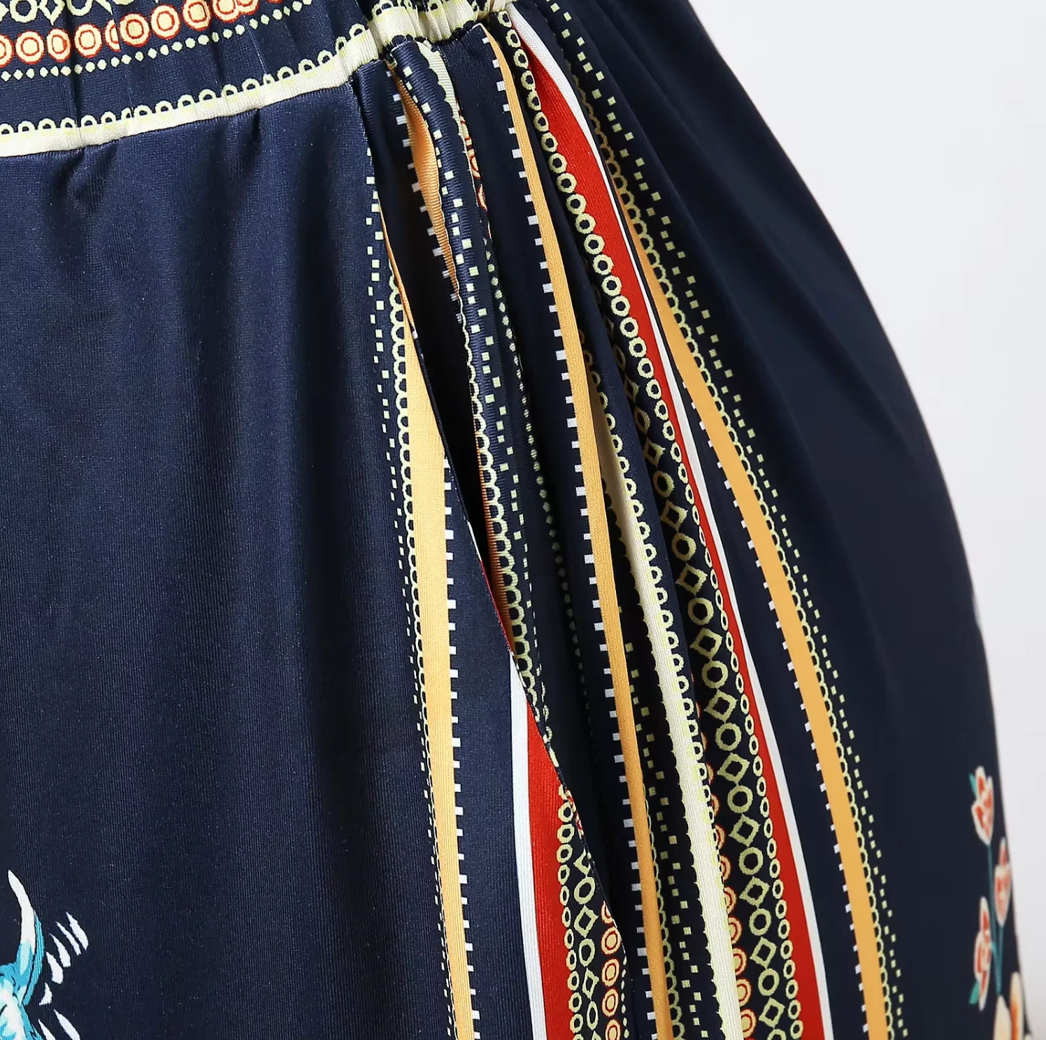 Rossana® | High Waisted Boho Print Pants - Image 3