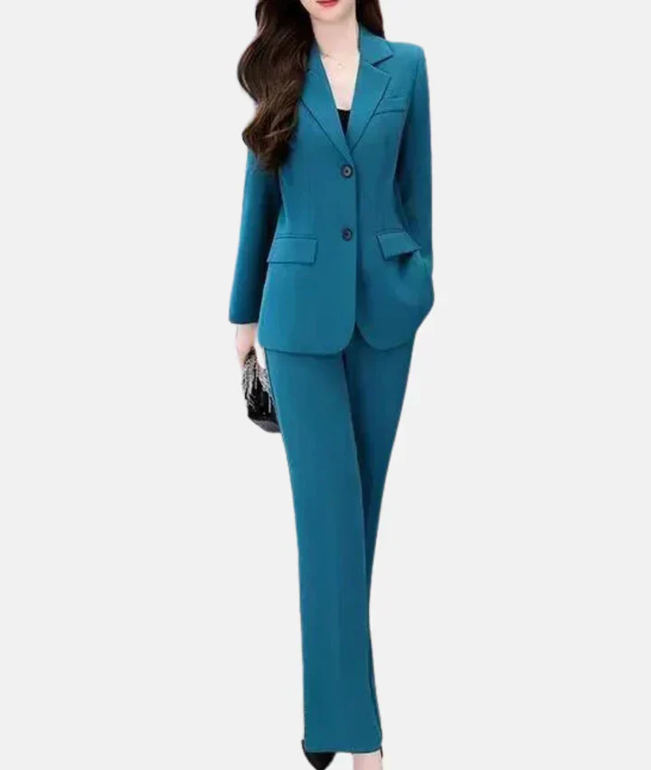 Rowan® | Trouser Suit With Fitted Blazer - Image 4