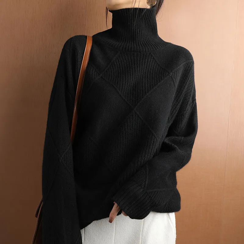 Rubí | Comfortable soft turtleneck sweater - Image 3
