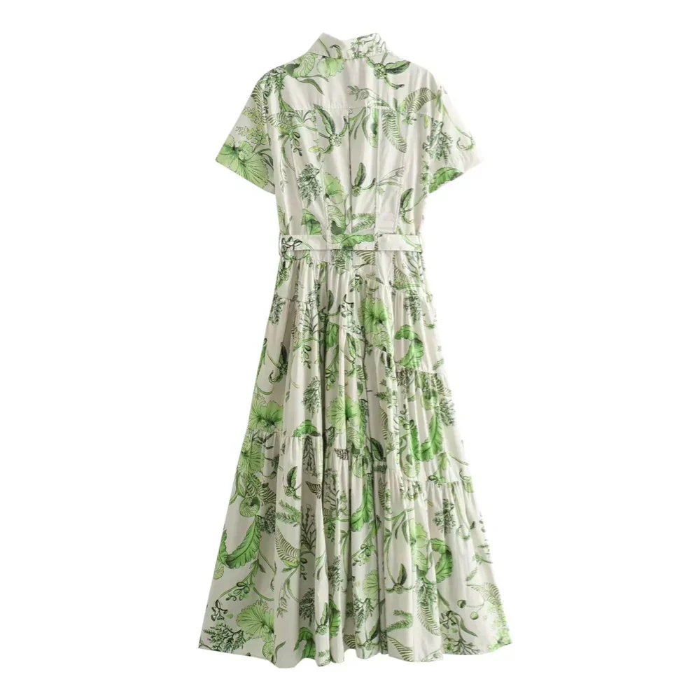 Sabina® | Plant Print Loose Fit Boho Summer - Image 3