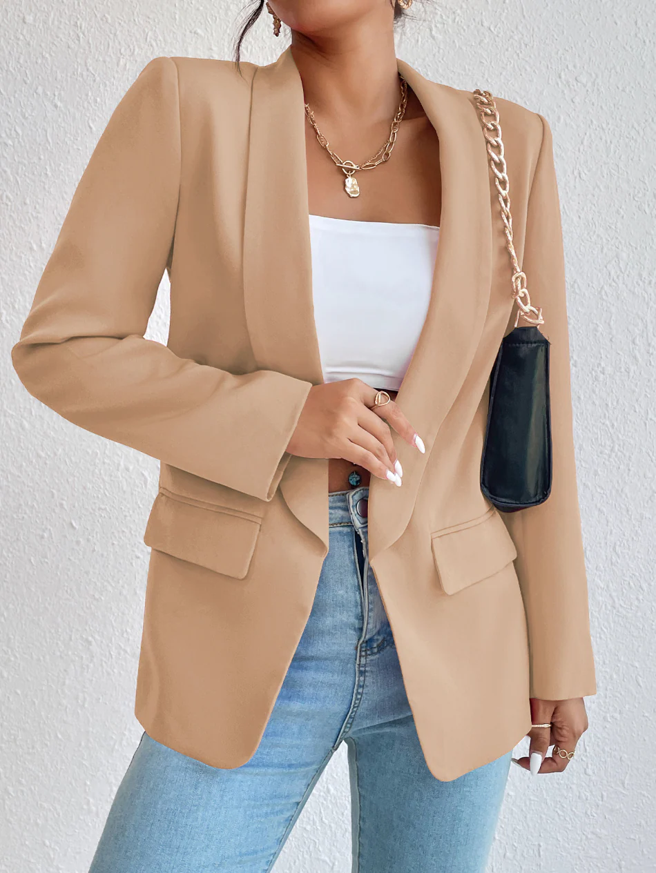 Sally® | Solid color women's blazer - Image 2