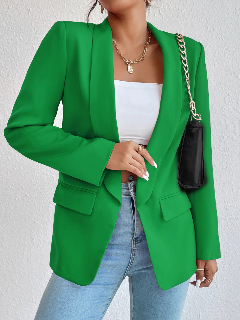 Sally® | Solid color women's blazer - Image 3