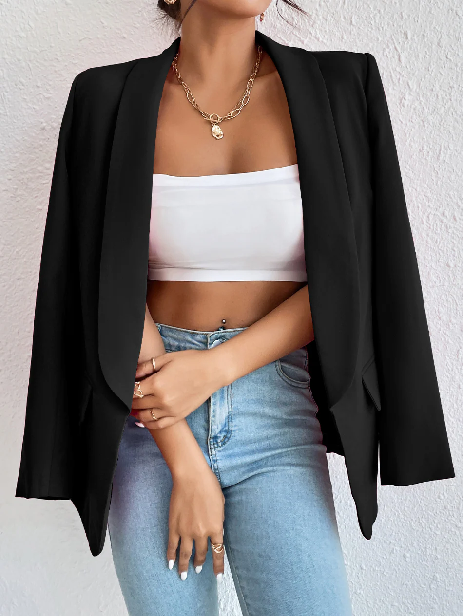 Sally® | Solid color women's blazer - Image 5