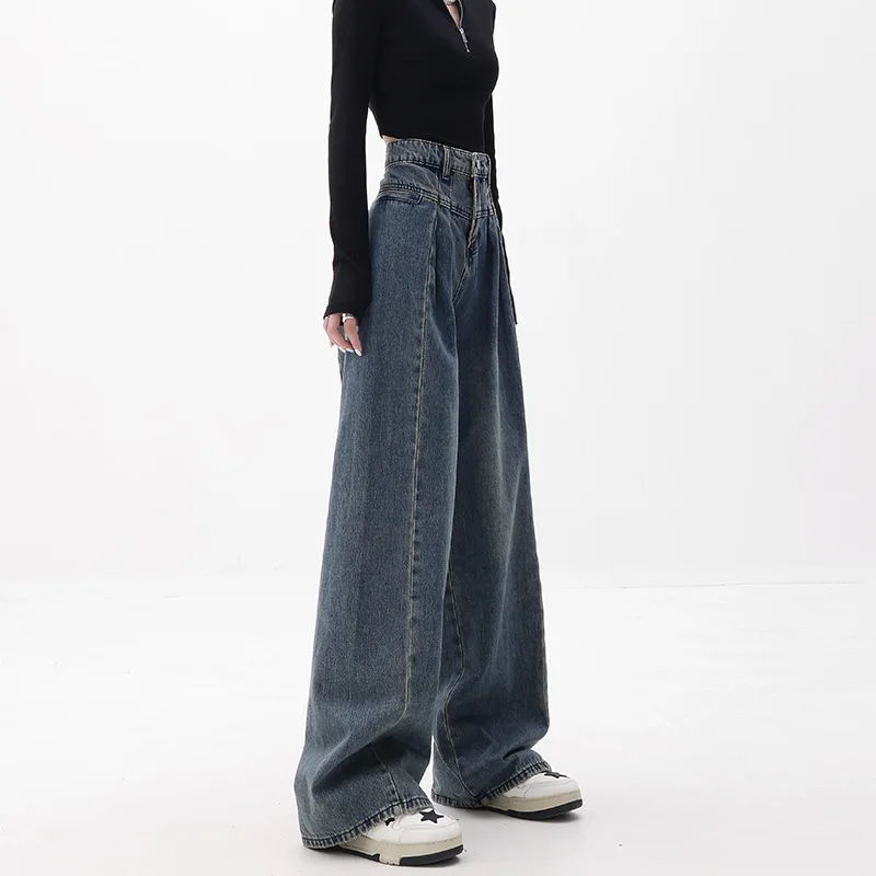 Salome® | High-waisted wide-leg jeans for women - Image 5