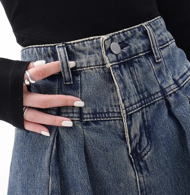 Salome® | High-waisted wide-leg jeans for women - Image 8