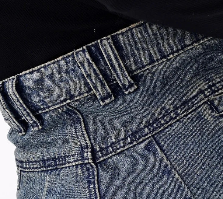 Salome® | High-waisted wide-leg jeans for women - Image 9