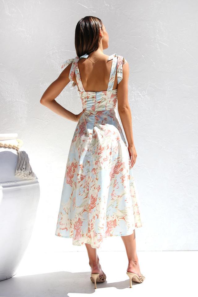 Salomé® | Printed Midi Dress With Straps - Image 8
