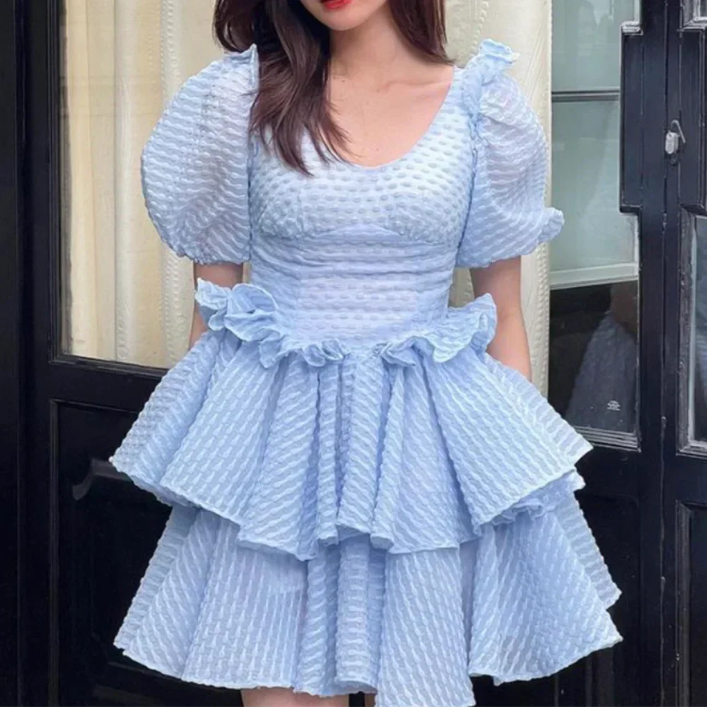 Samanta® | Polyester Blue And White Summer - Image 2
