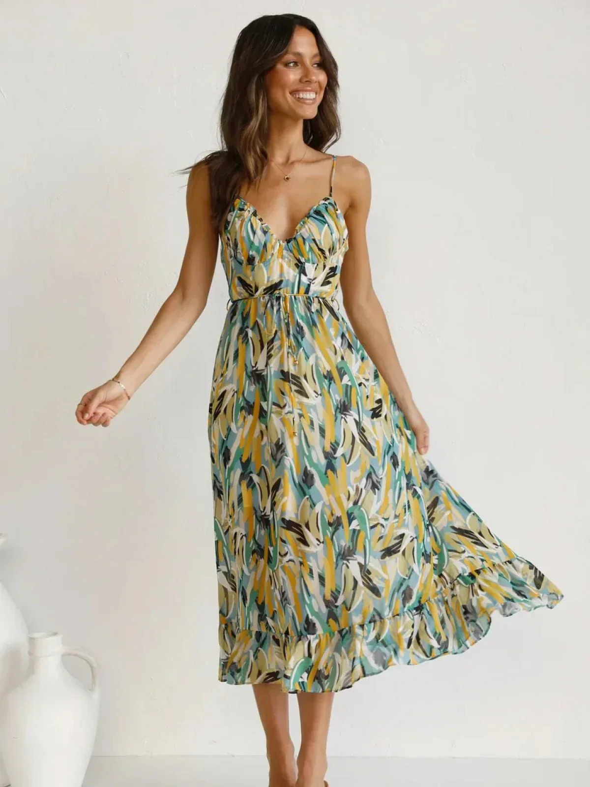 Samantha® | Colorful Midi Dress - Image 6