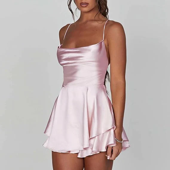 Samantha® | Satin Dress - Image 7