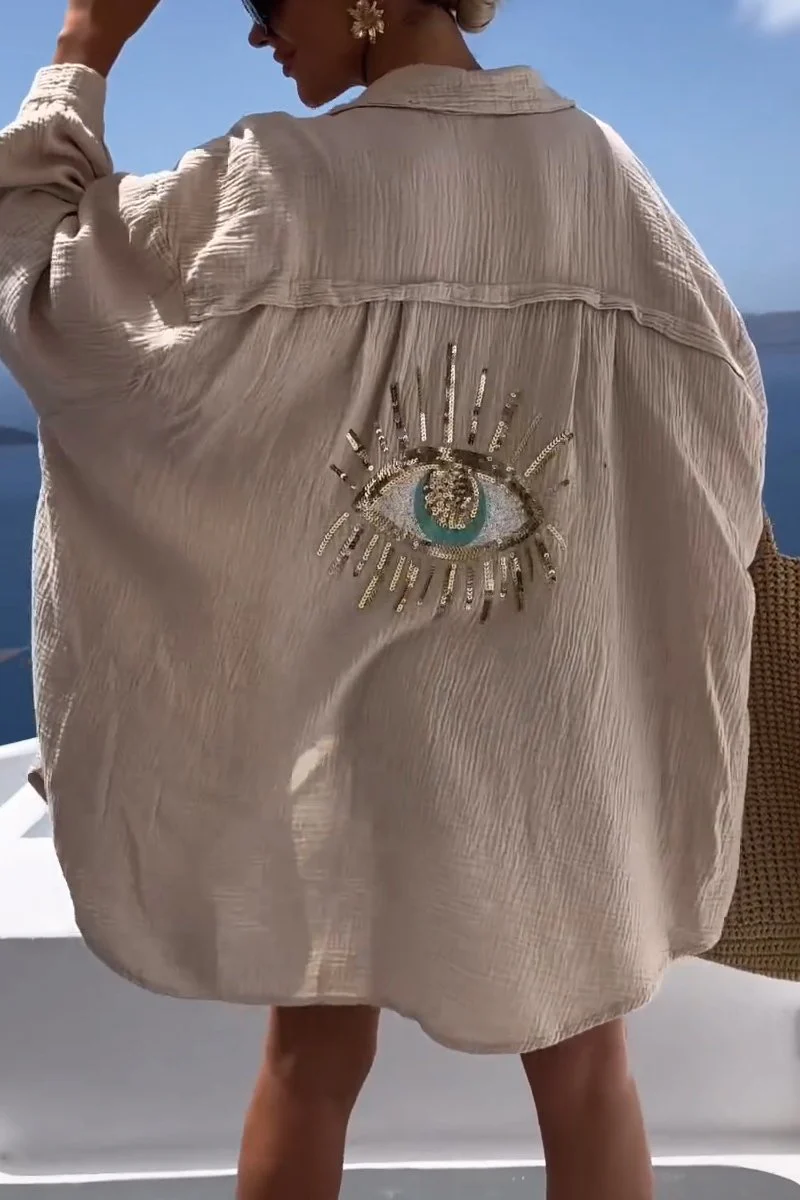 Sandra® | T-Shirt With Shiny Sequins - Image 4