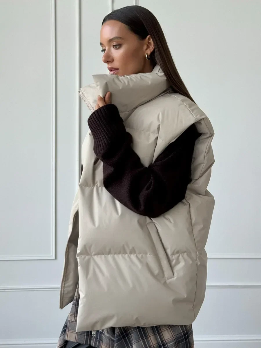 Sandra | Thick winter vest for women - Image 2
