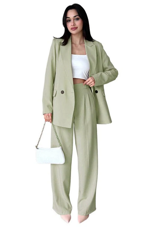 Sandra | Women's Fashion Blazer Suit Set - Image 2