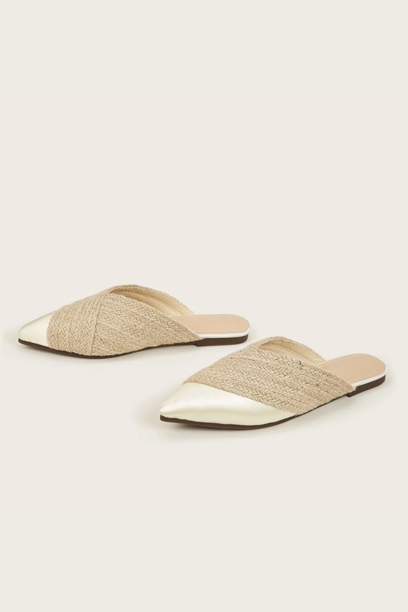 Sandra® | Woven Satin Slippers - Image 5