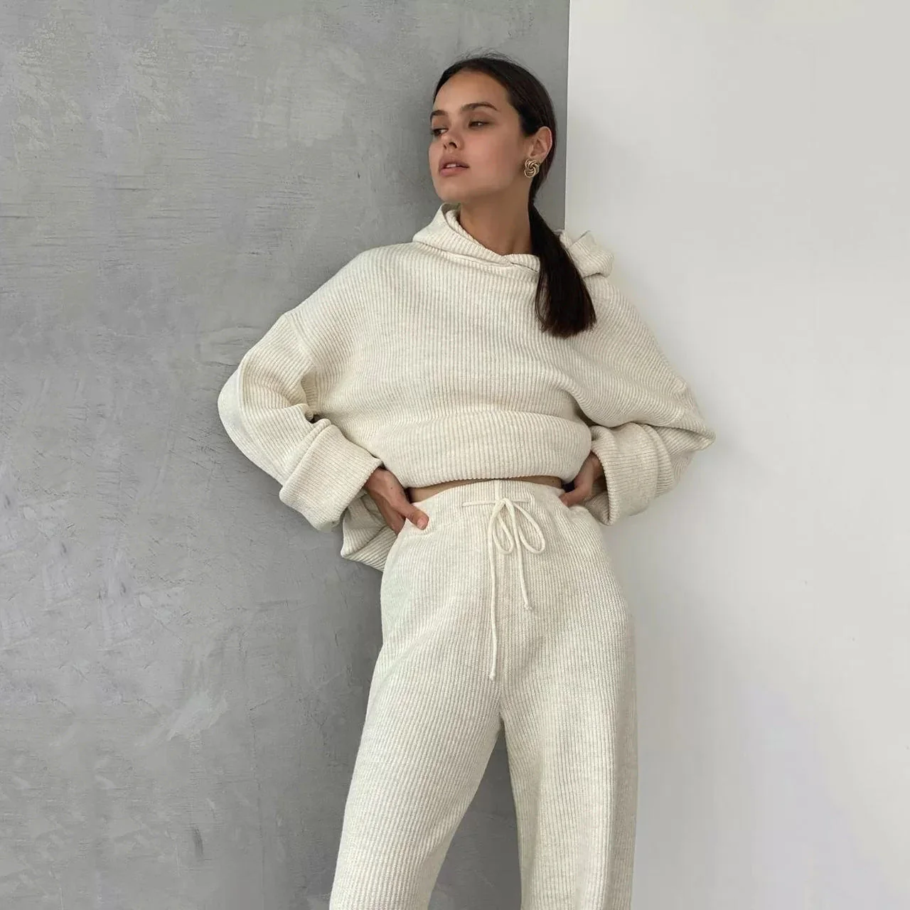 Sara | Beth mesh sweatshirt set - Image 8
