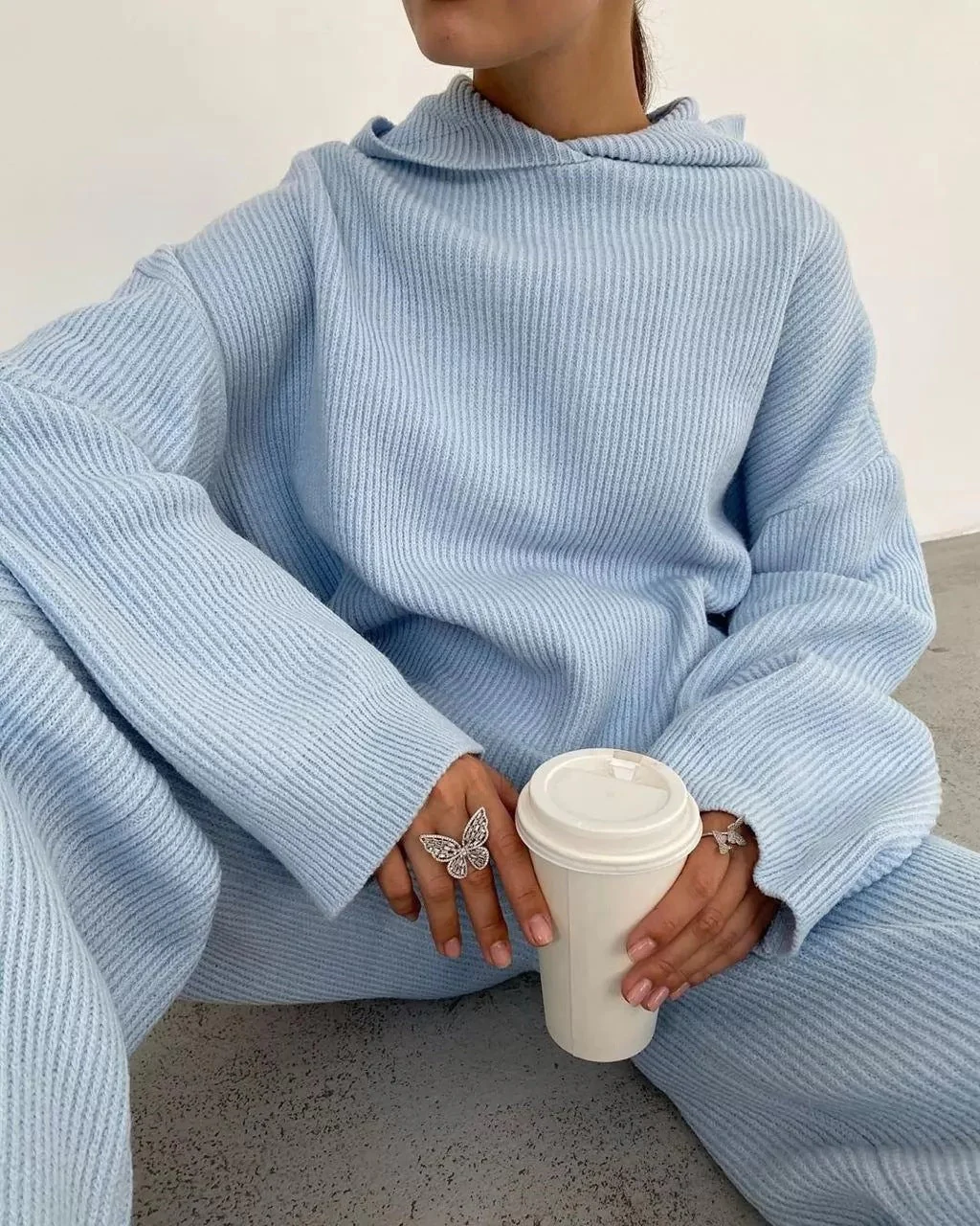 Sara | Beth mesh sweatshirt set - Image 9