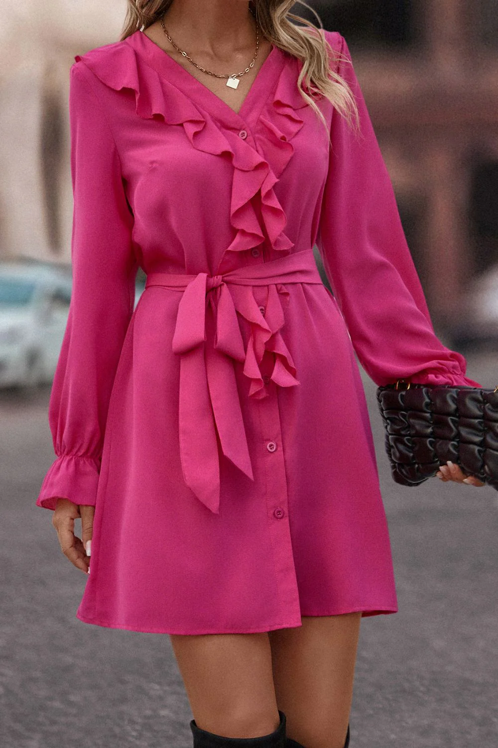 Sara® | Elegant and casual winter dress - Image 4