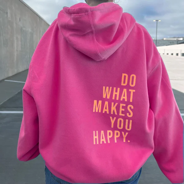 Sara® | Stylish hoodie with lettering - Image 4