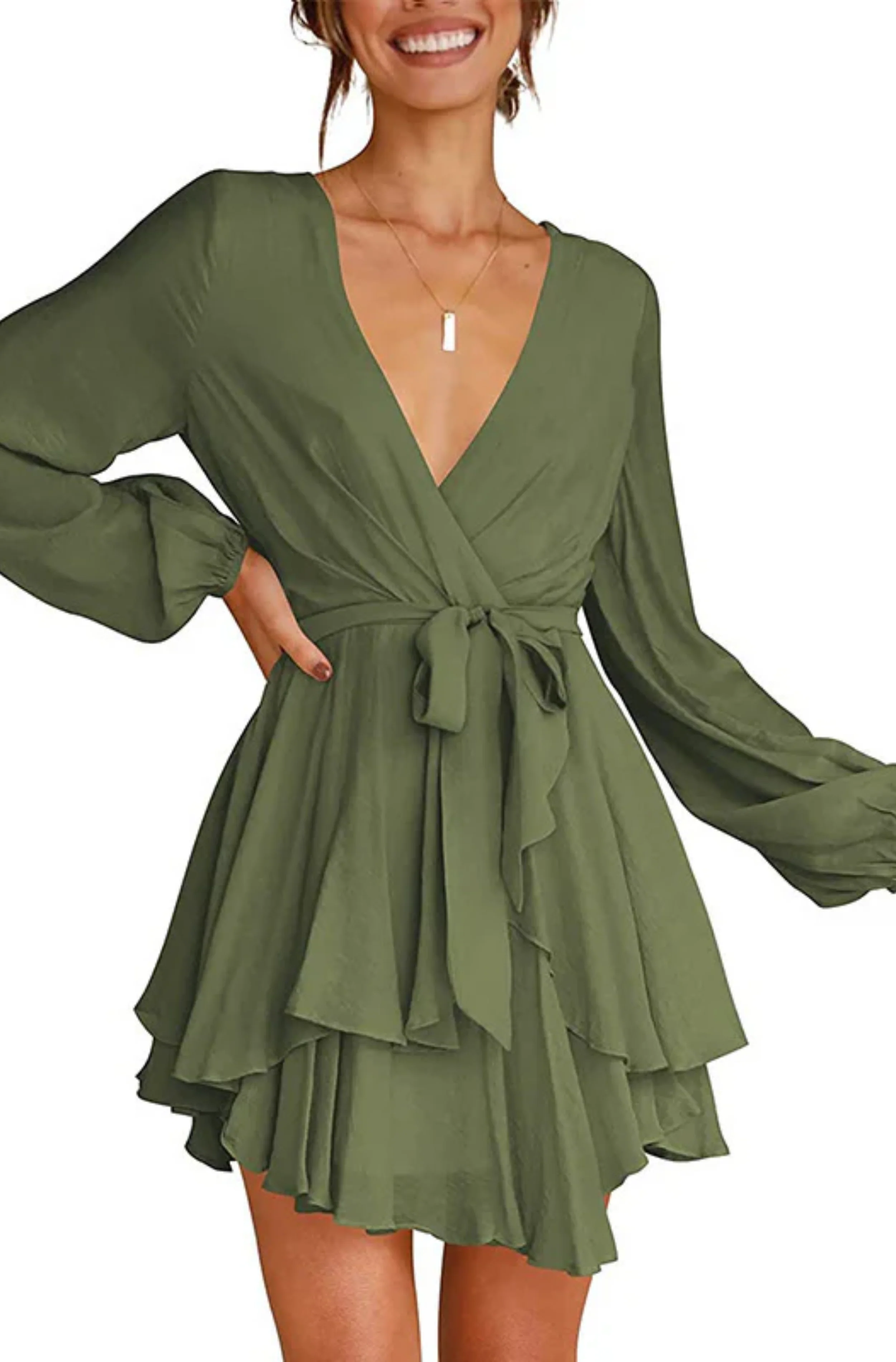 Sara® | Summer Wrap Dress Mini - Image 11