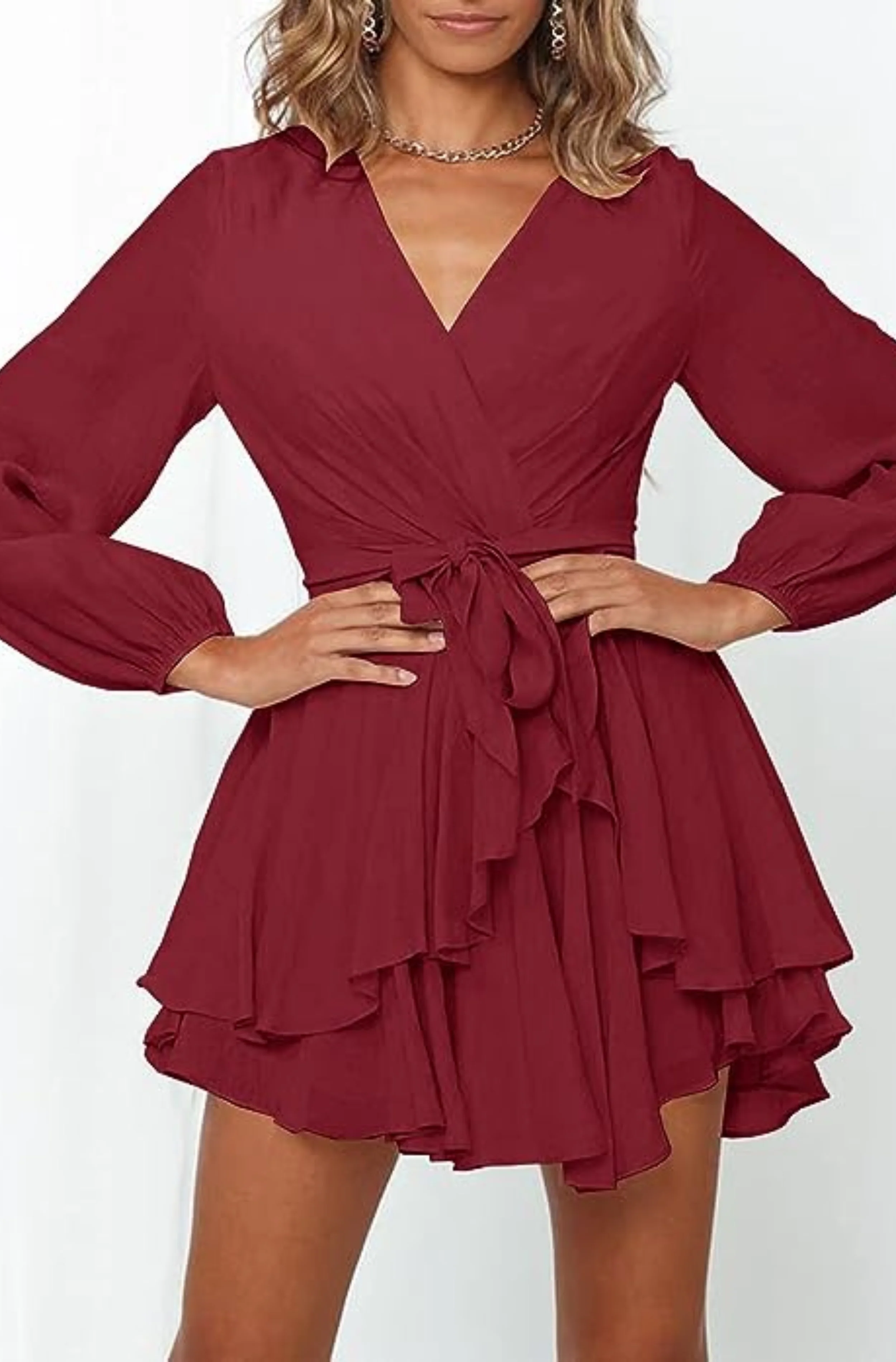 Sara® | Summer Wrap Dress Mini - Image 12