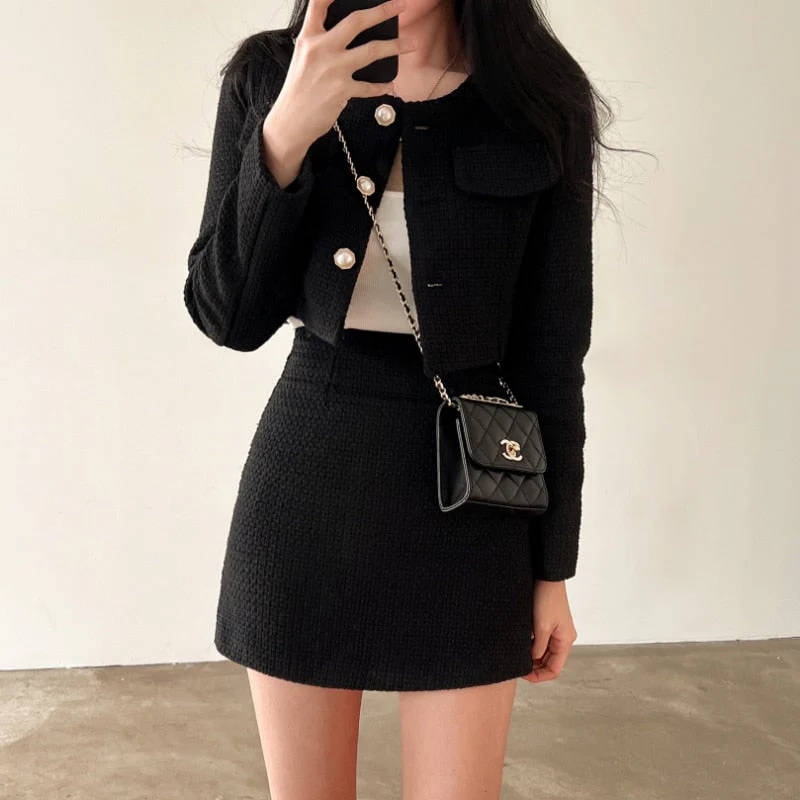 Sasha® | Elegant Skirt Und Blazer Set - Image 4