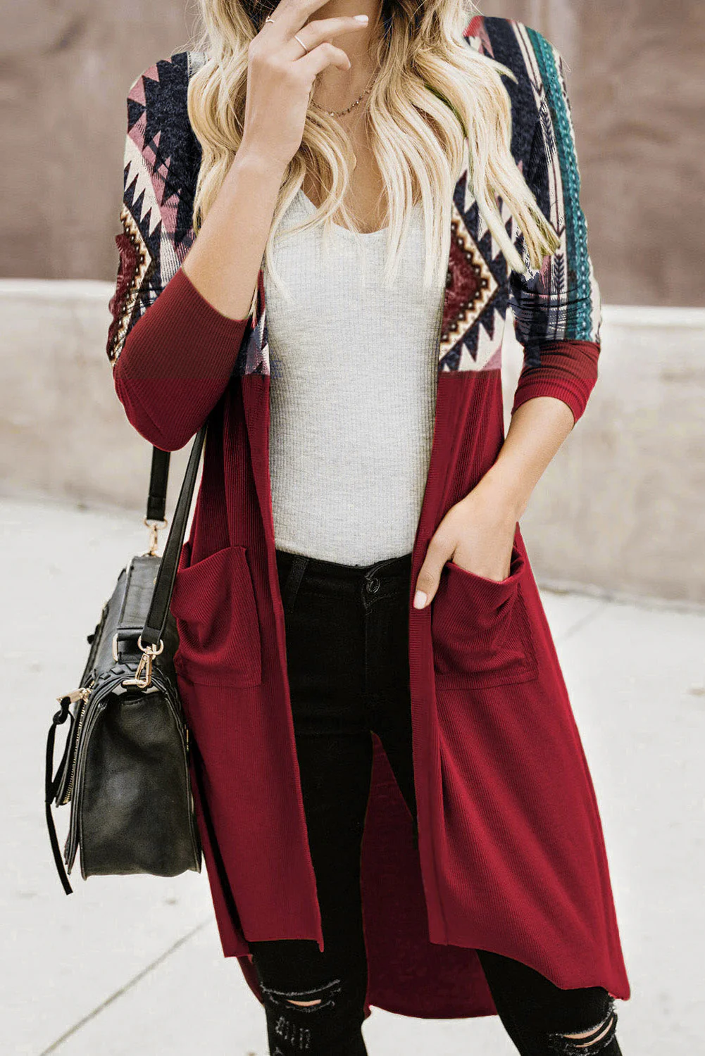 Selena | Trendy and elegant winter cardigan