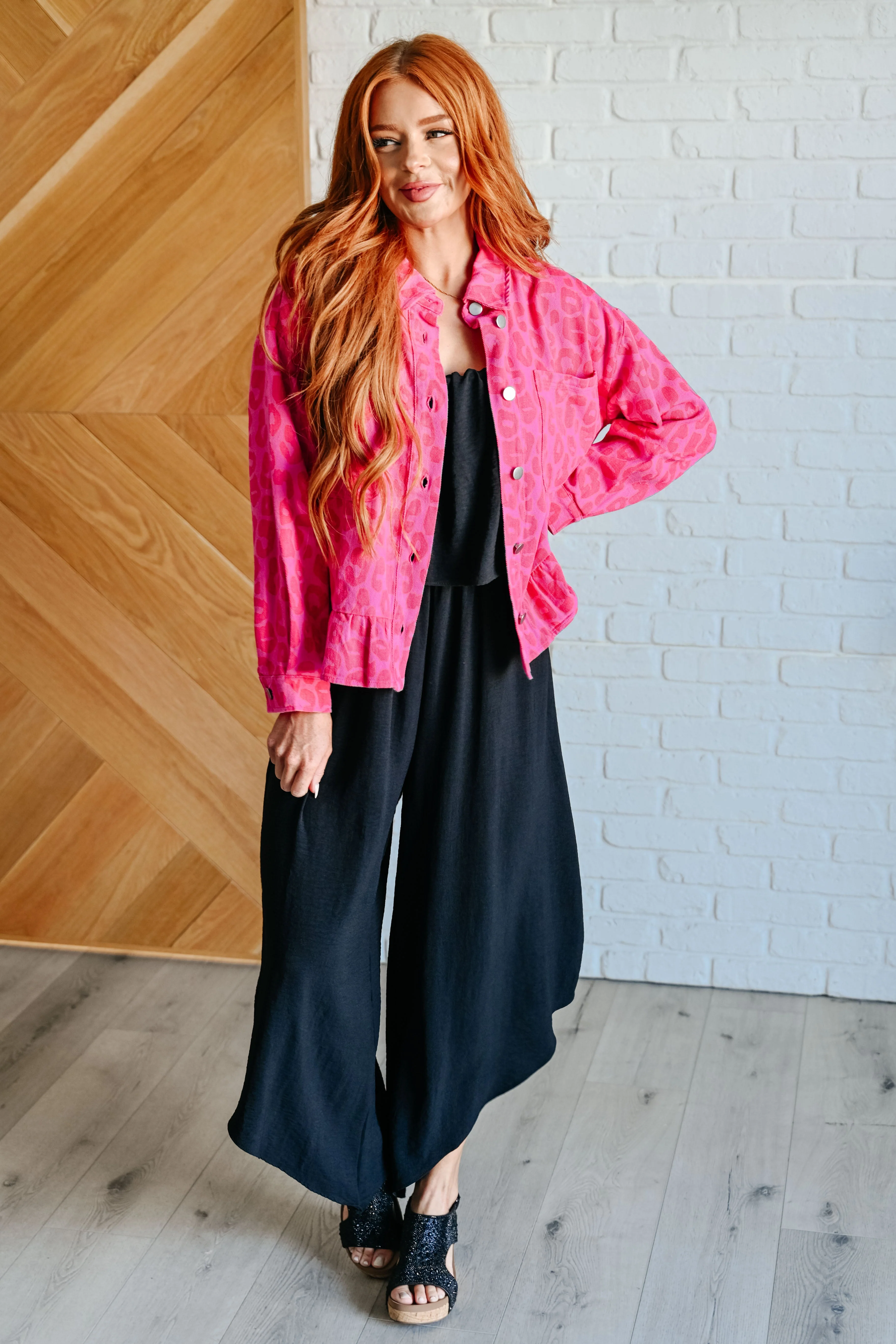 Selma | Wild At Heart animal print button placket - Image 2