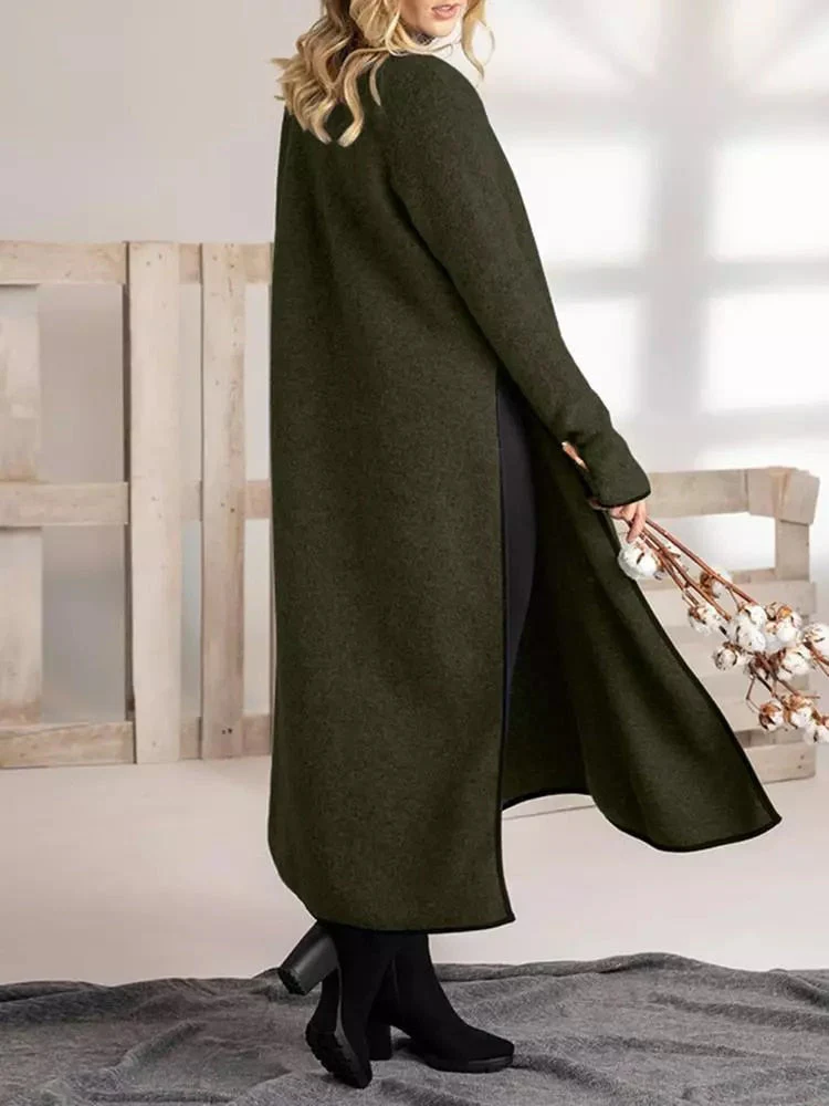 Silvia® | Long Split Midi Dress In Loose Fit - Image 3