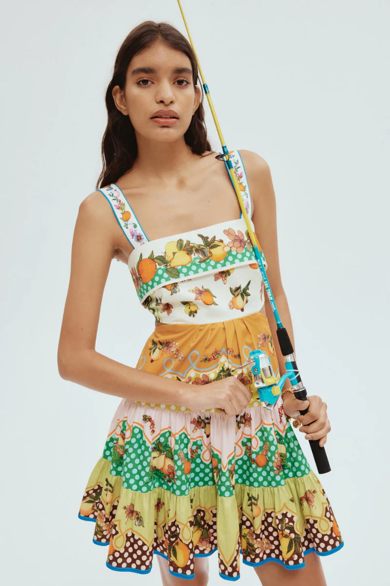 Silvia® | Mini Dress With Cut-Outs And Bow
