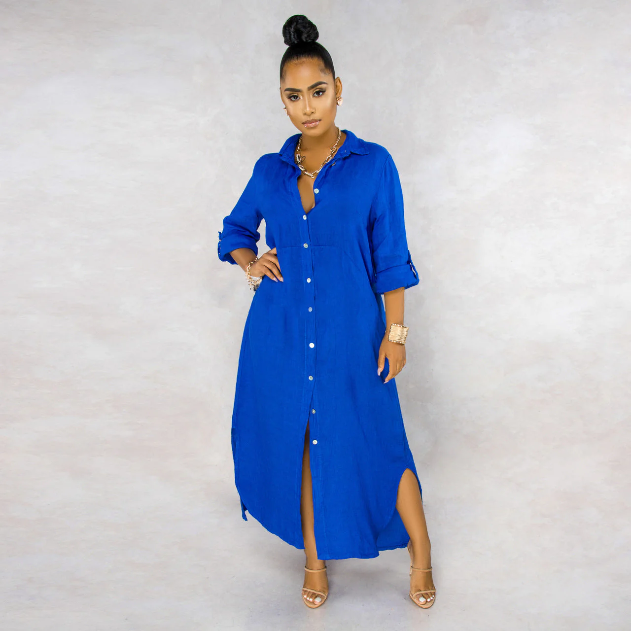 Silvia® | Overshirt Dress Set - Image 5