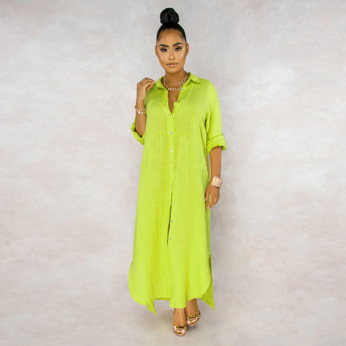 Silvia® | Overshirt Dress Set - Image 7