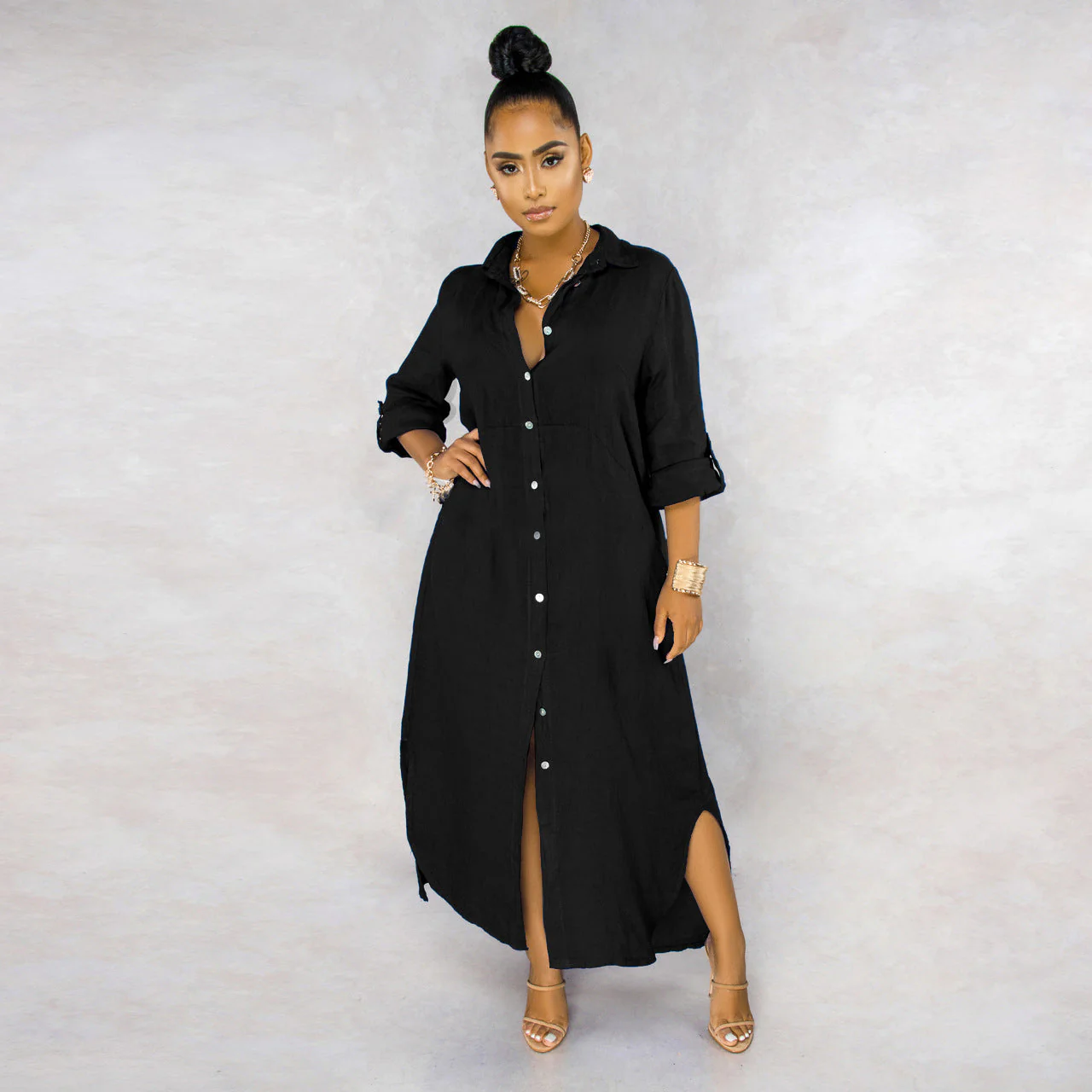 Silvia® | Overshirt Dress Set - Image 9