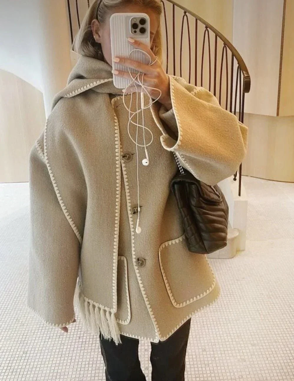 Silvia® | Shawl coat - Image 5