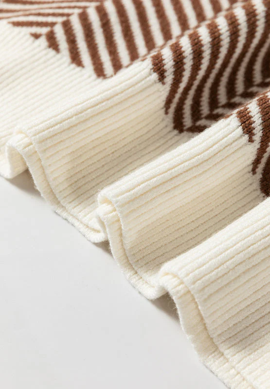 Silvia | Striped long-sleeved sweater with a crew neck - Image 13