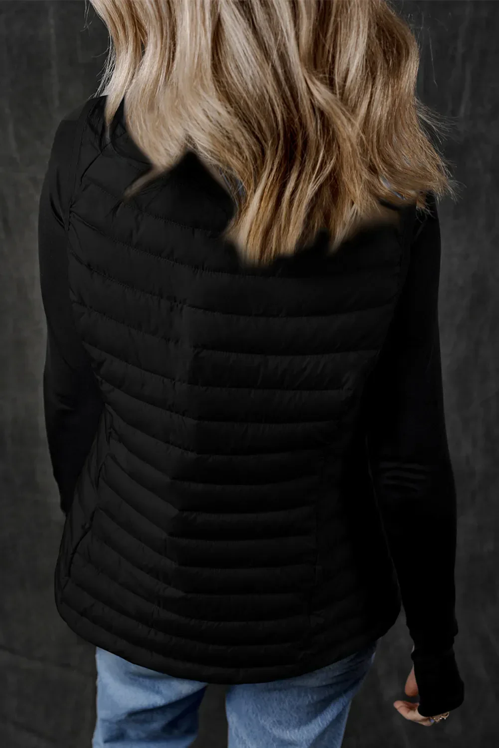 Silvia | Vest coat with zip and pockets - Image 16