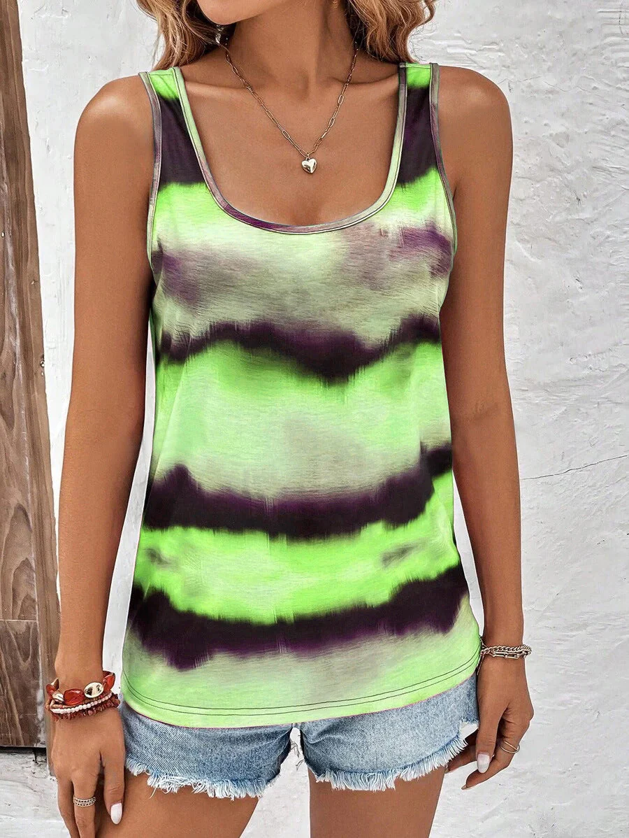 Silvia® | Women'S Sleeveless Tank Top In A Modern Color Pattern - Image 8