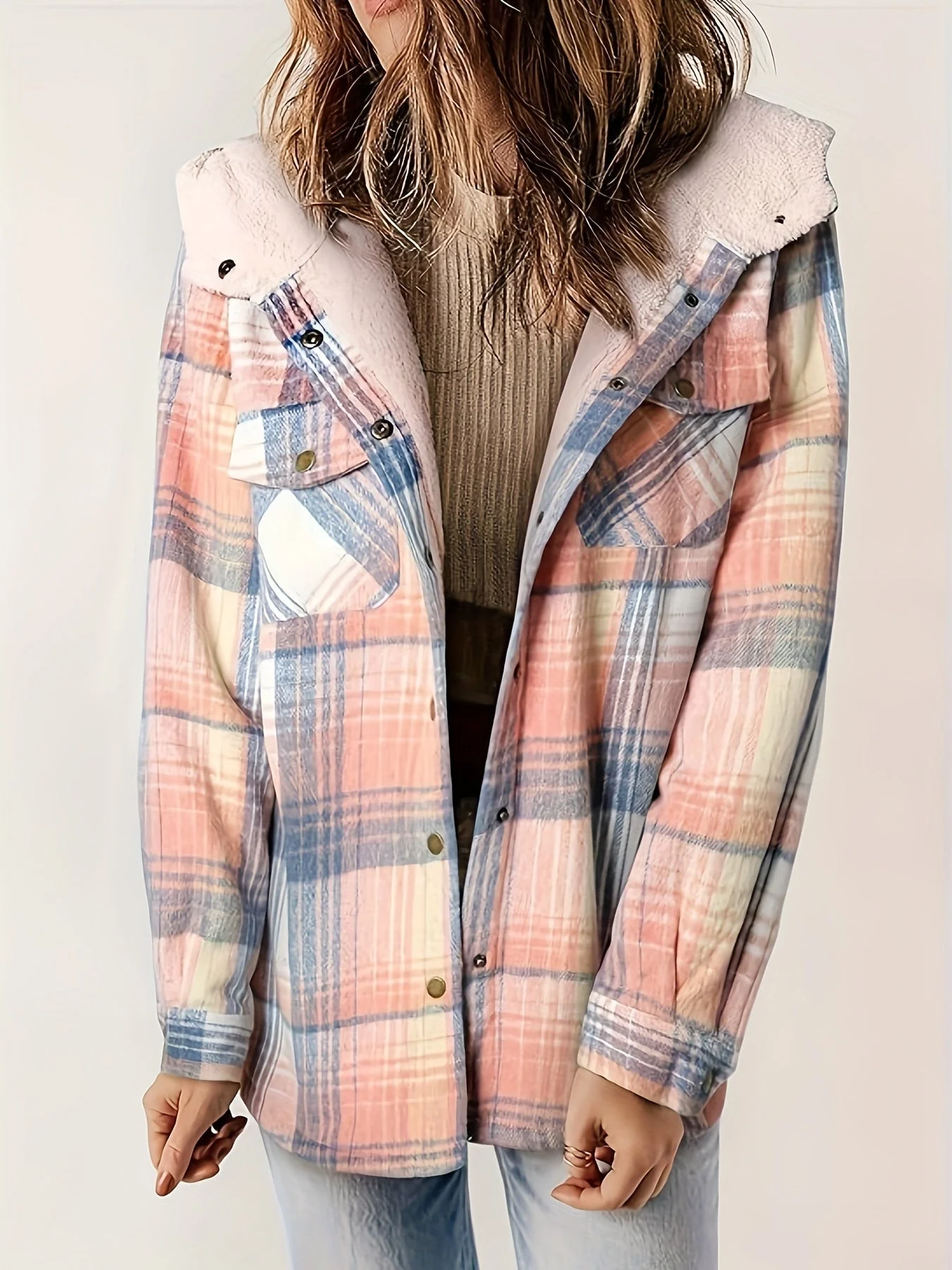 Simona | Checked jacket