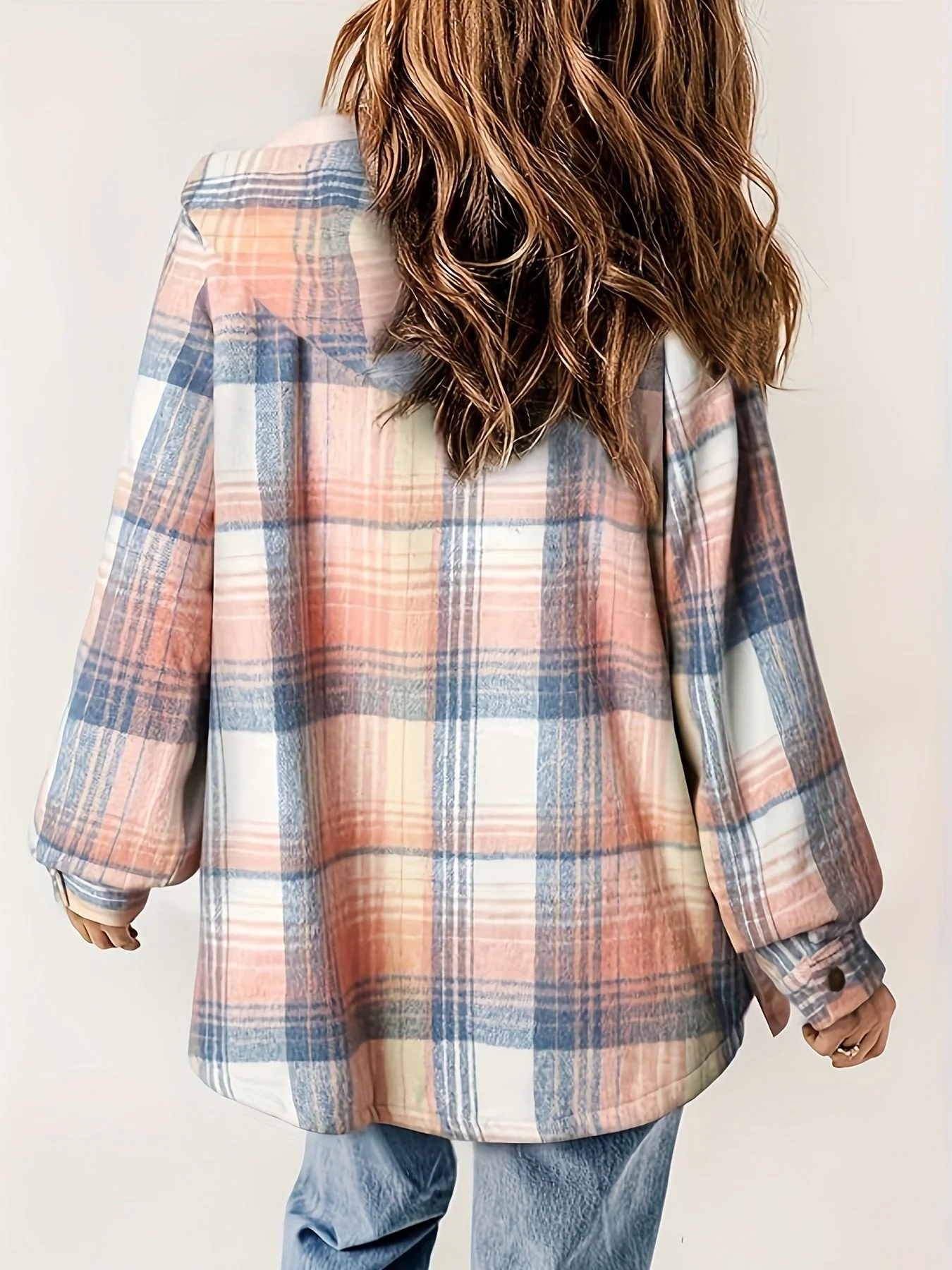 Simona | Checked jacket - Image 4