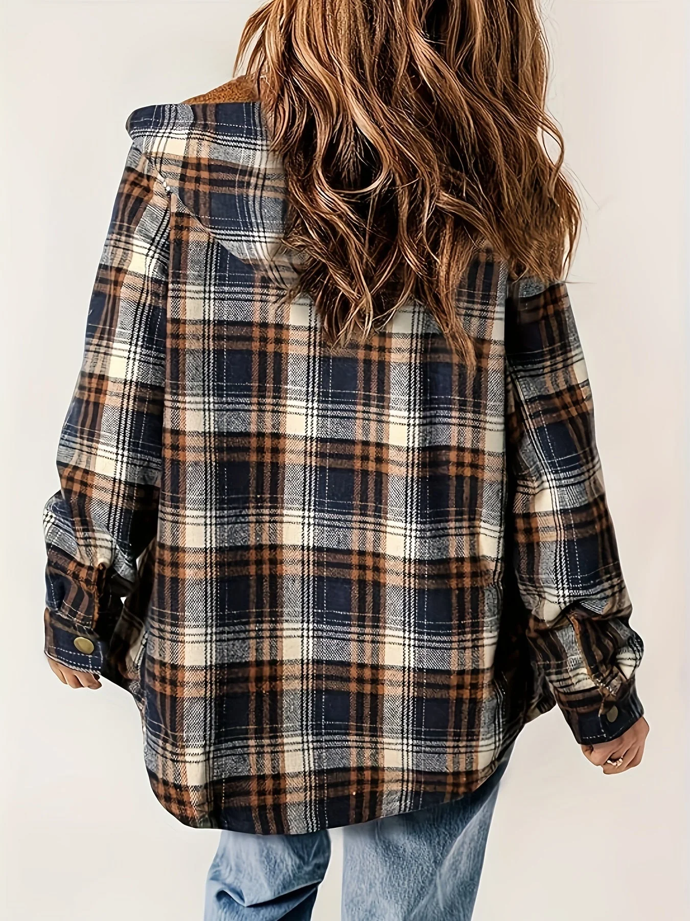 Simona | Checked jacket - Image 6