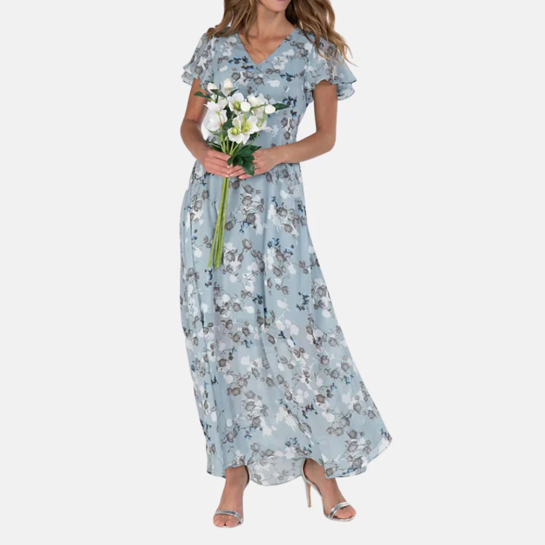 Simone® | Elegant Floral Print Dress - Image 2