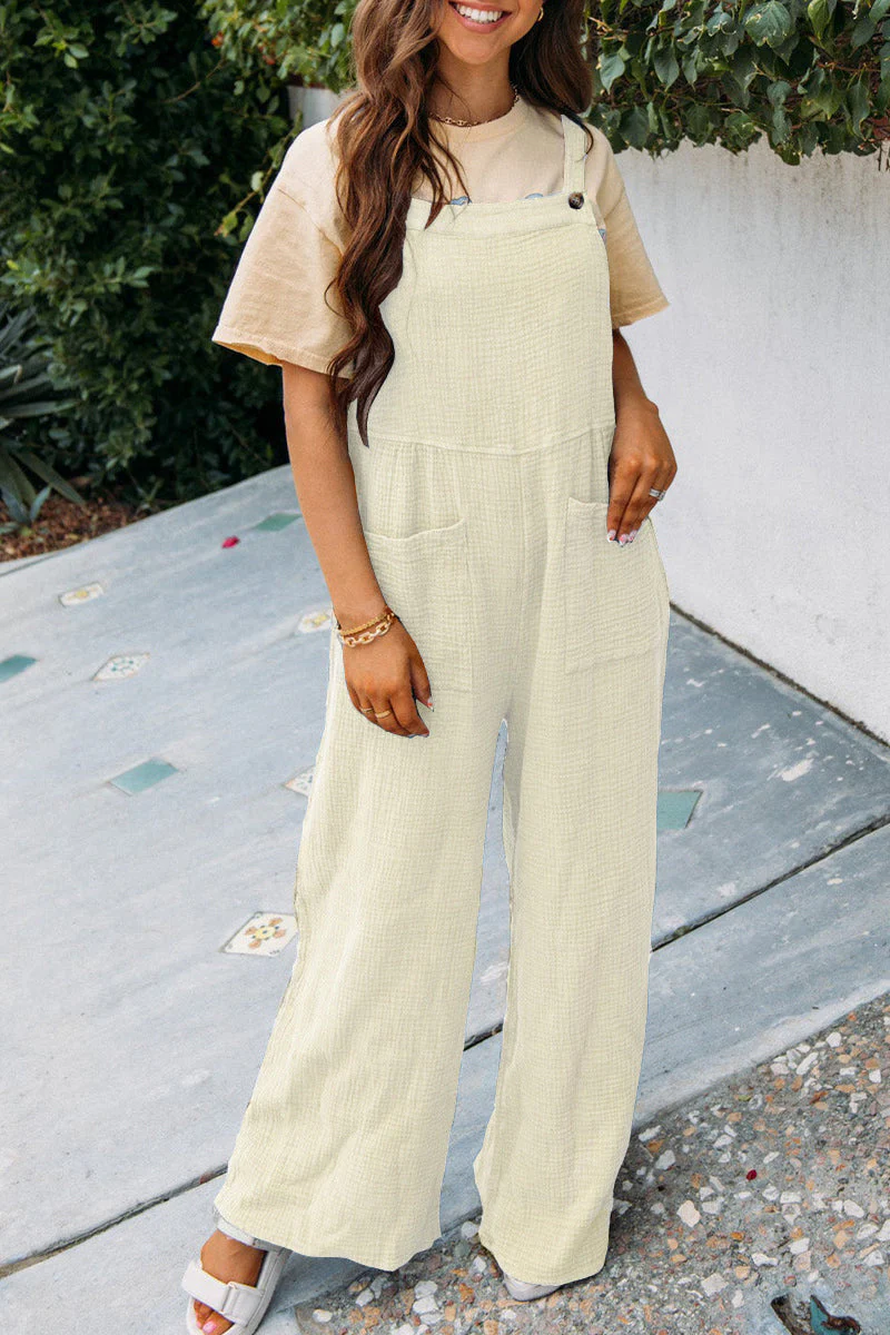 Simone® | Women'S Loose Square Neck Pants Suit With Pocket - Image 7