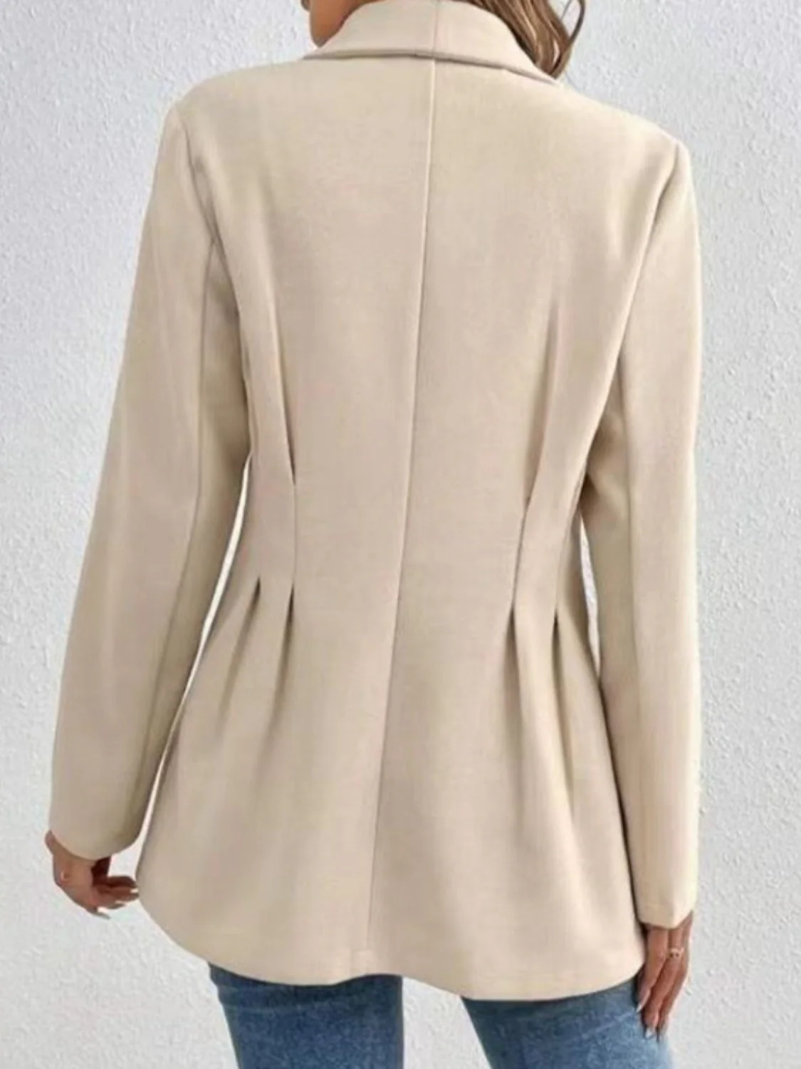 Sofia | One button blazer with long sleeves - Image 2