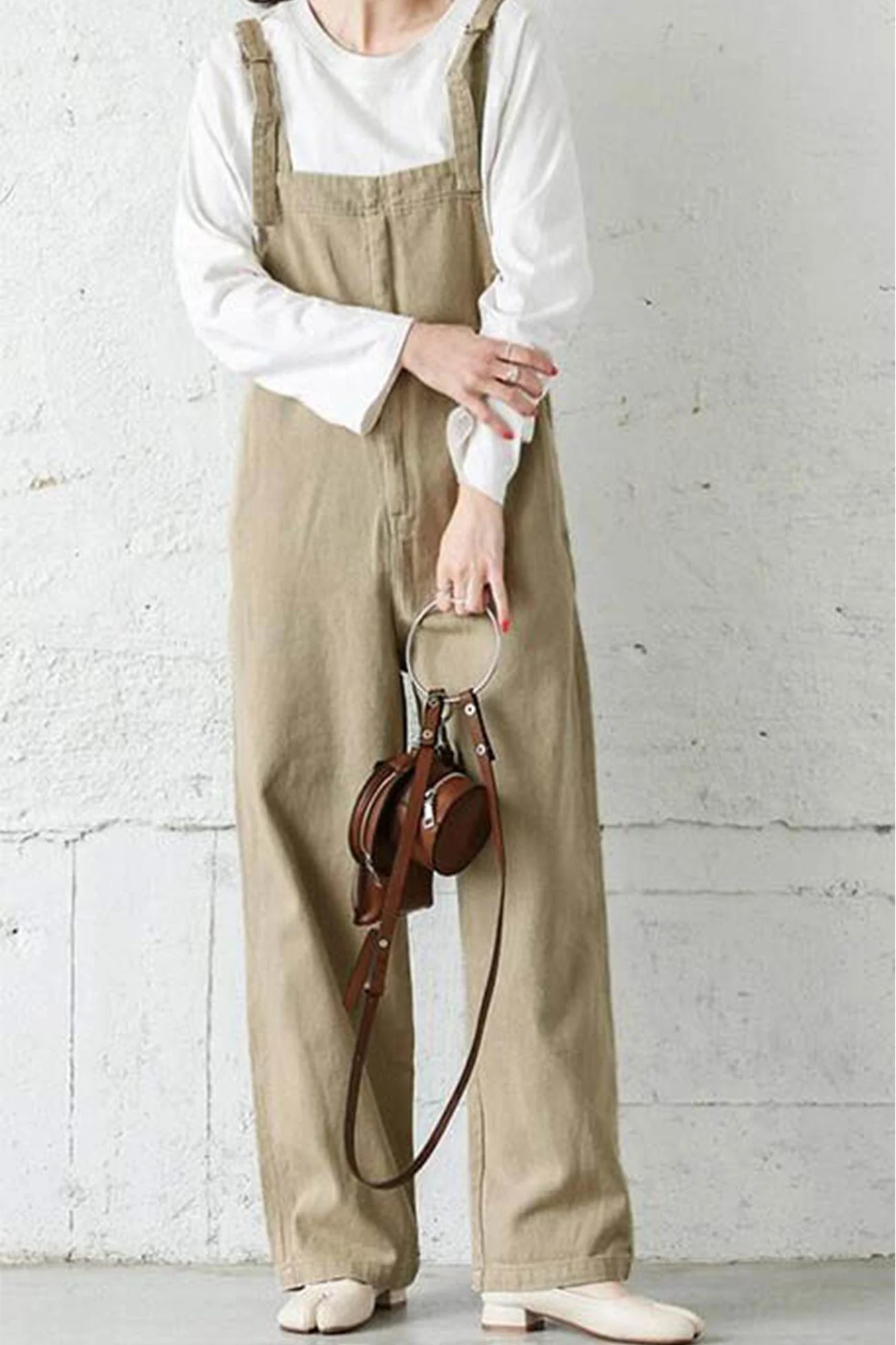Sofia | Solid color jumpsuits with spaghetti straps - Image 3