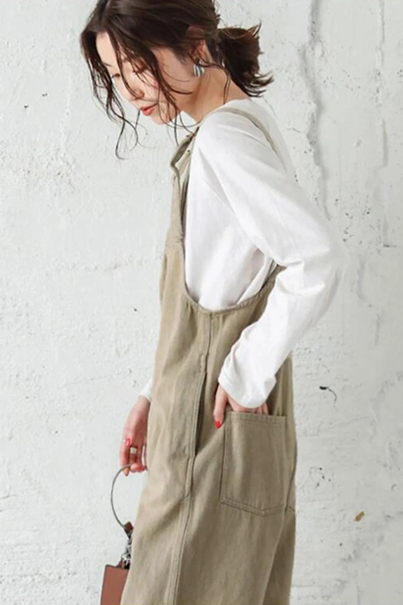 Sofia | Solid color jumpsuits with spaghetti straps - Image 4
