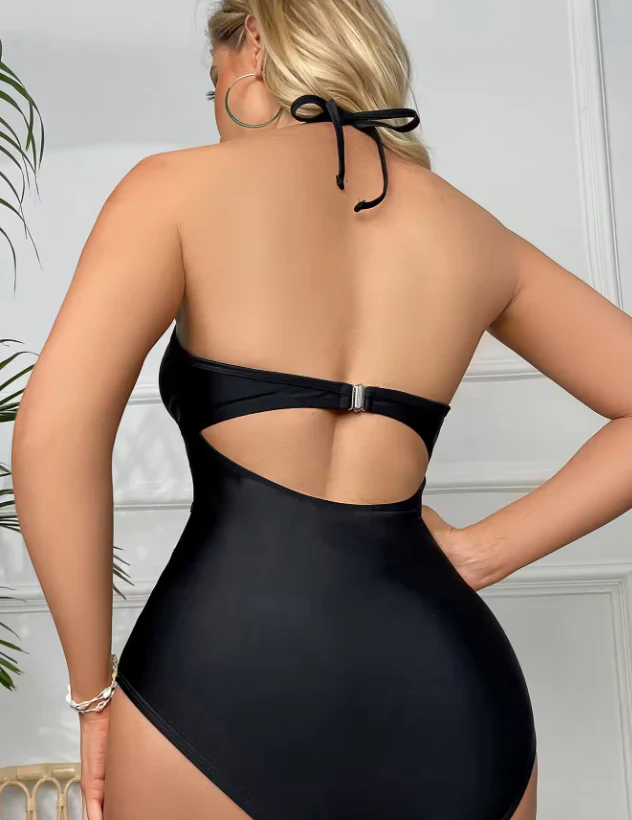 Sofía® | Swimsuit With Mesh Details And Open Back - Image 2