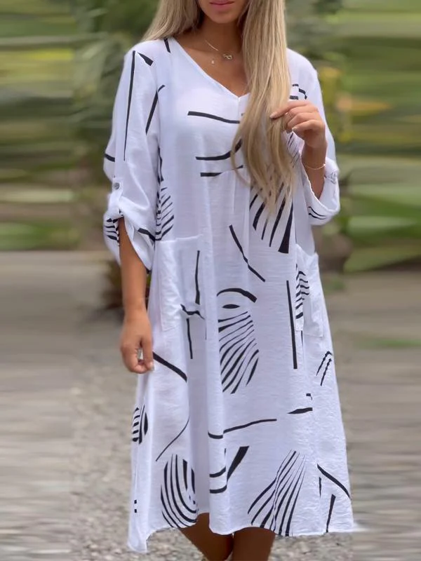 Sofía® | V-Neck Dress