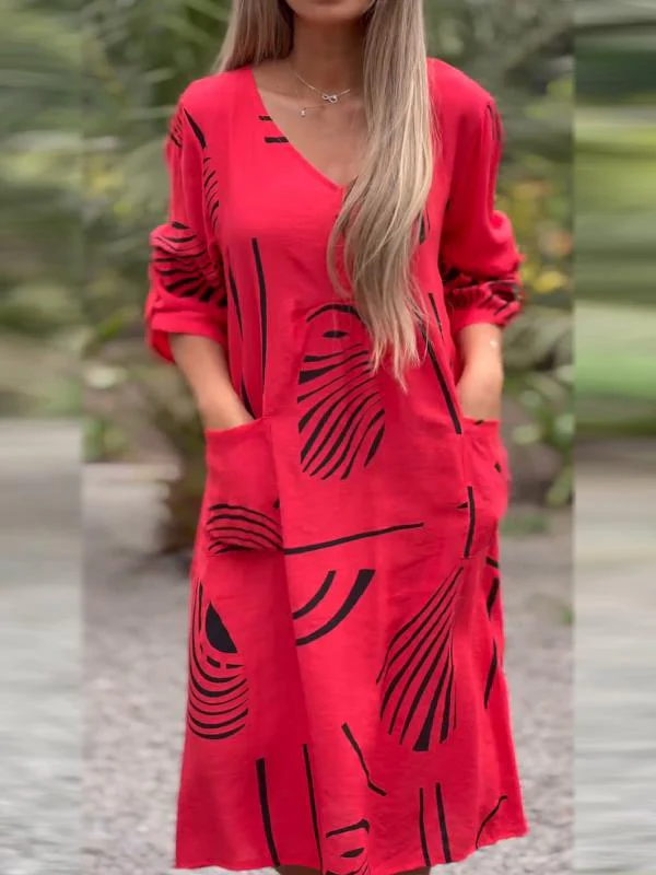 Sofía® | V-Neck Dress - Image 2