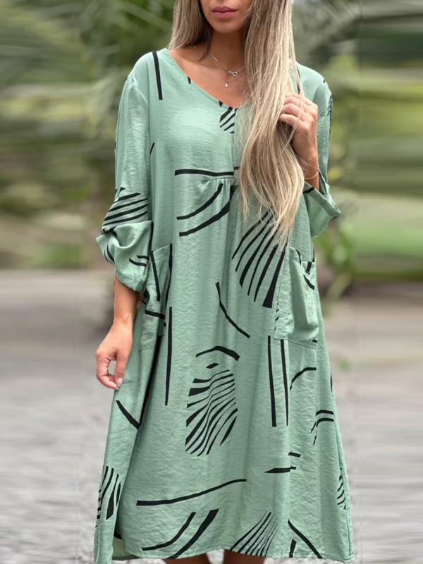 Sofía® | V-Neck Dress - Image 4